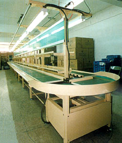 PALLET CIRCULAR CHAIN CONVEYOR